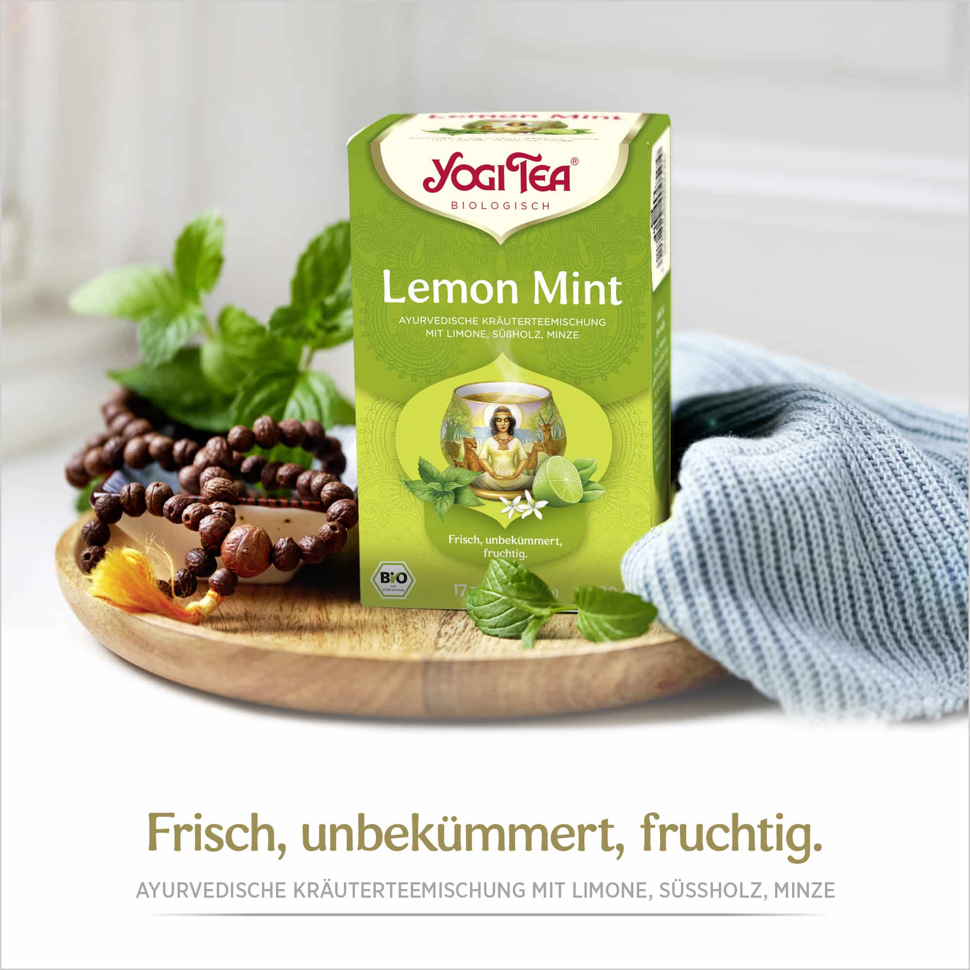 10 x BIO YOGI TEA Lemon Mint | 10 x 30,6g