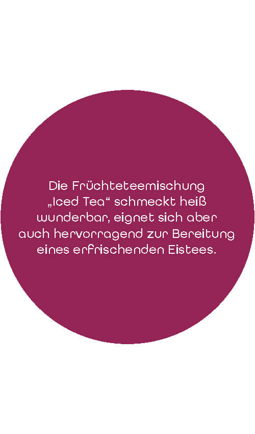 Früchtetee Iced Tea | 200 g 