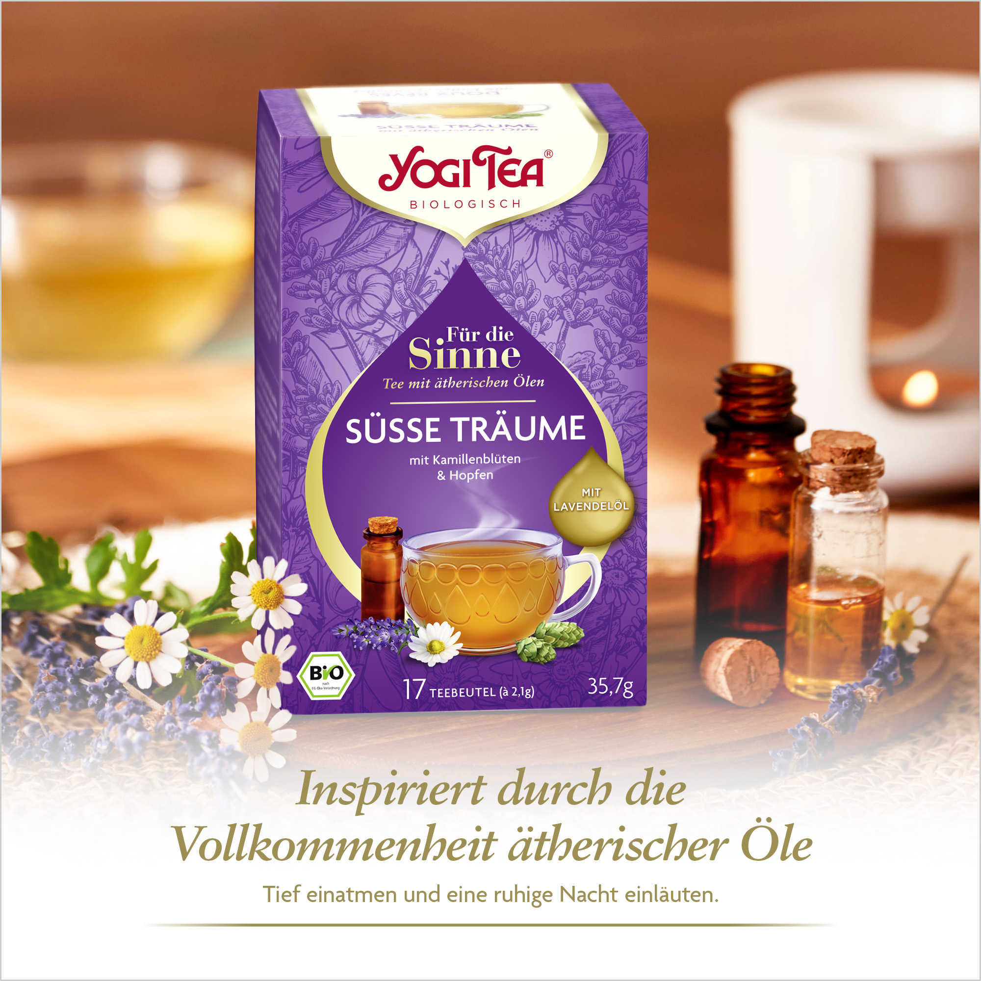6 x BIO YOGI TEA FTS Süsse Träume | 6 x 35,7g