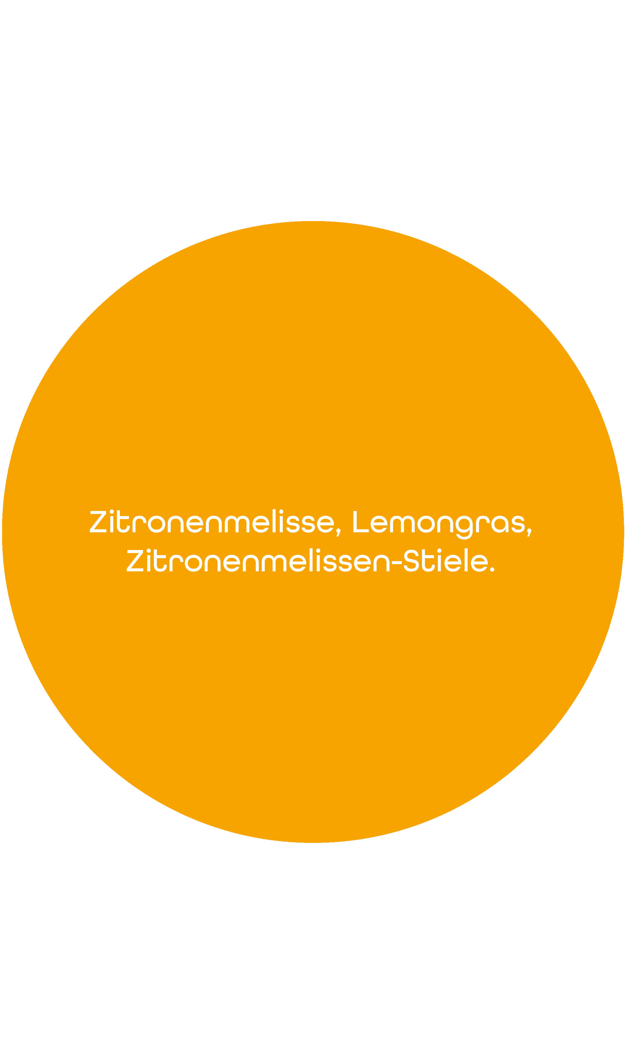 Melisse-Lemongras 1 kg