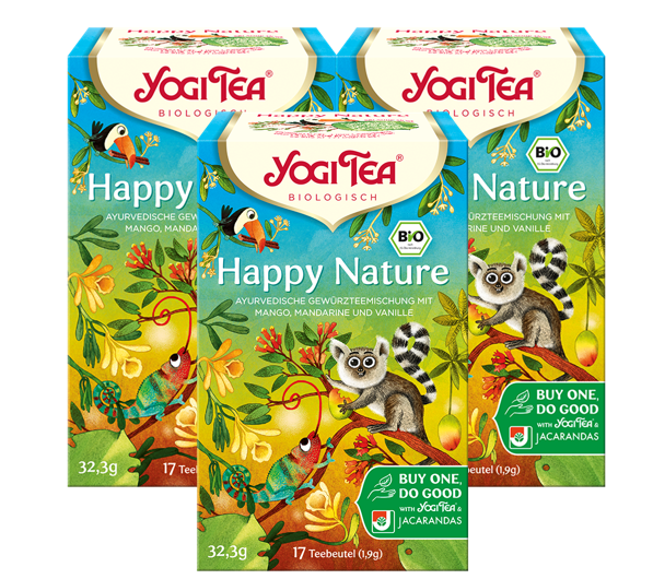YOGI TEA Happy Nature Bio | 3 x 32,3g