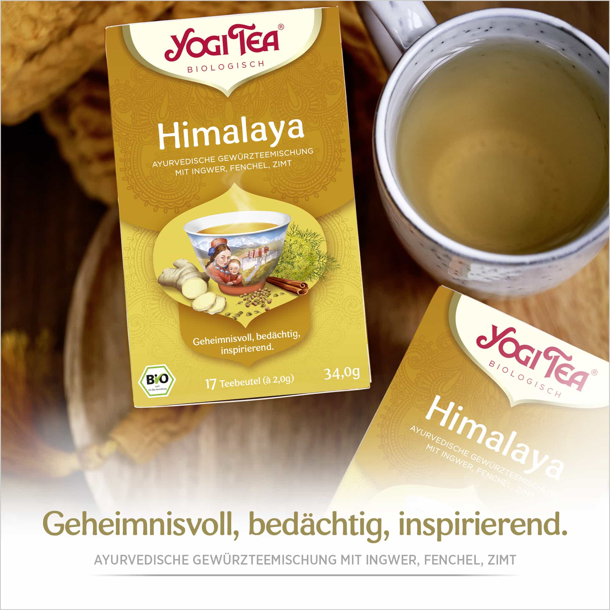 3 x BIO YOGI TEA Himalaya | 3 x 34g 
