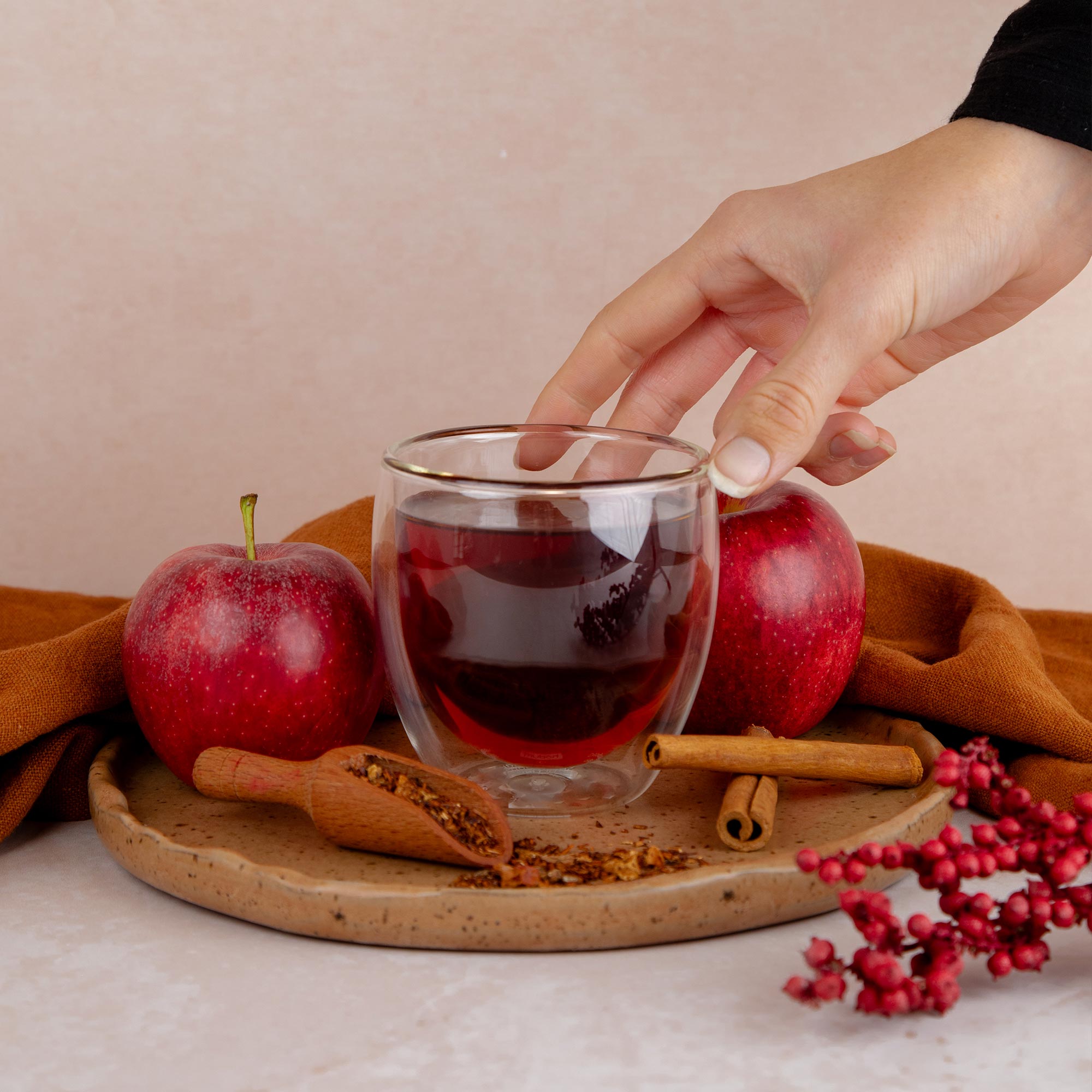 Süßer Apfel-Zimt | 100g Rooibostee - Winter Edition