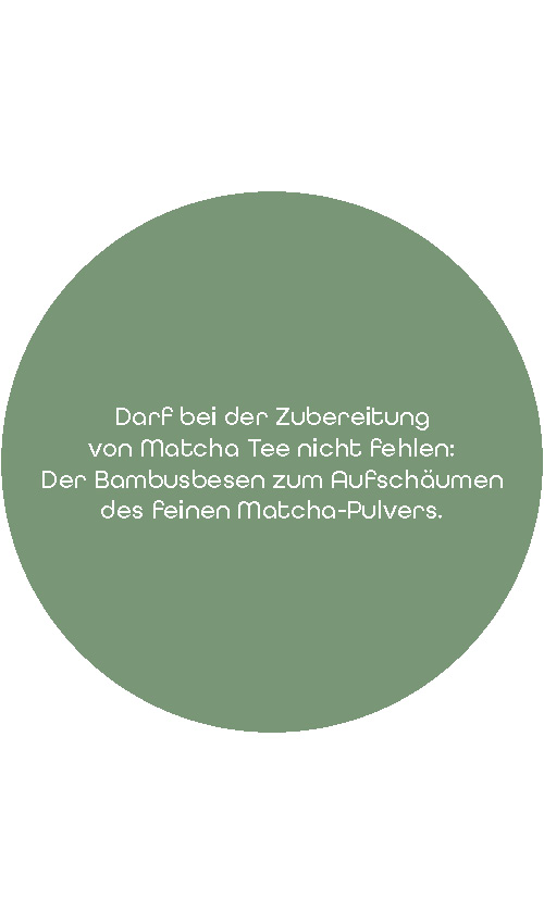 Matcha Bambusbesen Chasen 