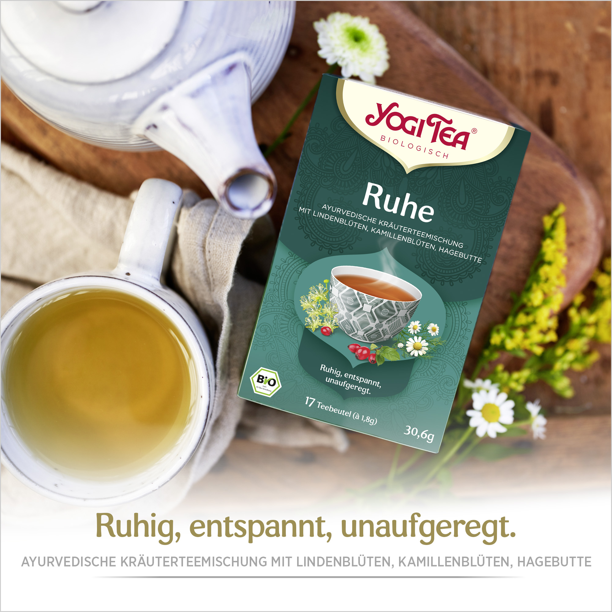 10 x BIO YOGI Relax (Ruhe) | 10 x 30,6g