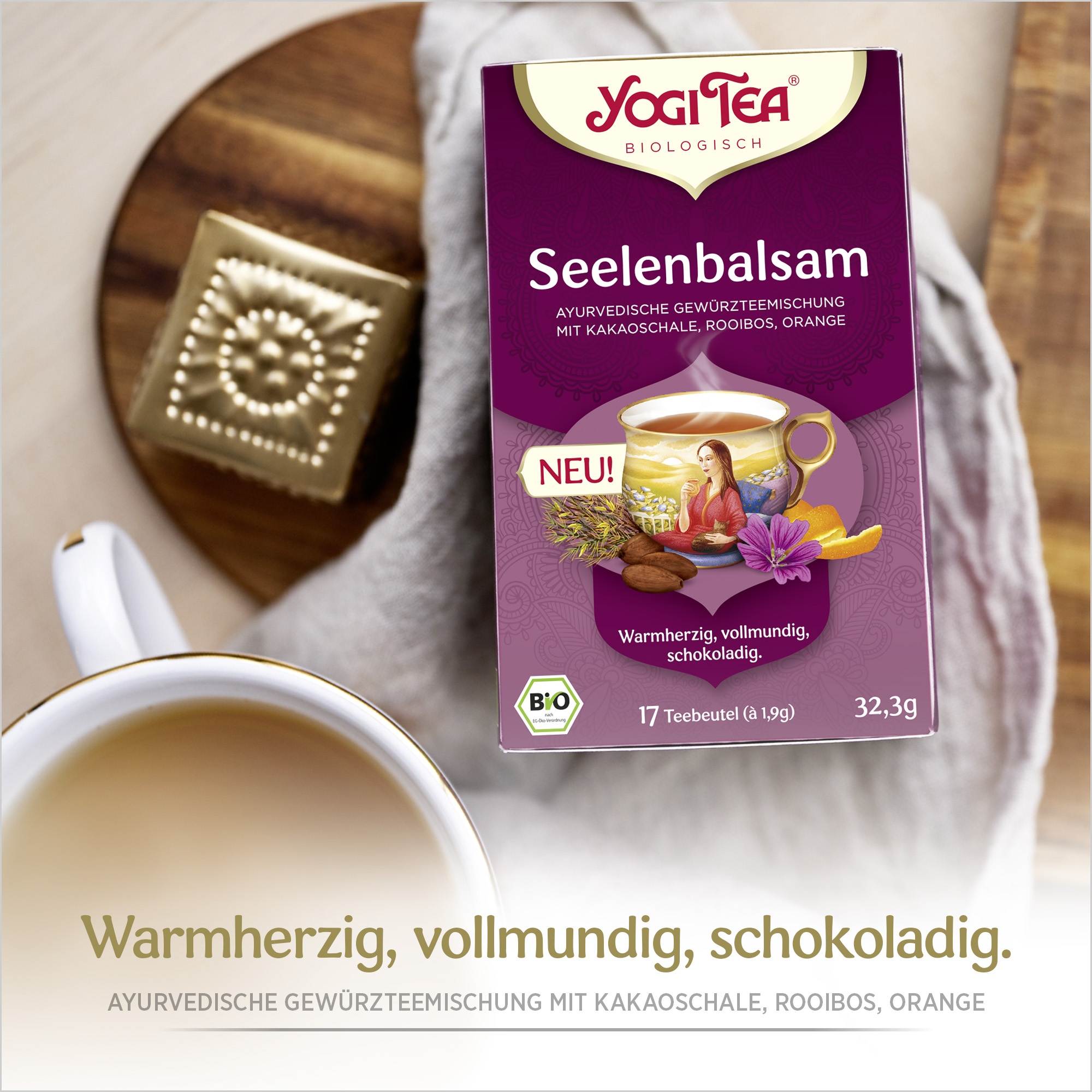 10 x BIO YOGI TEA Seelenbalsam | 10 x 32,3g