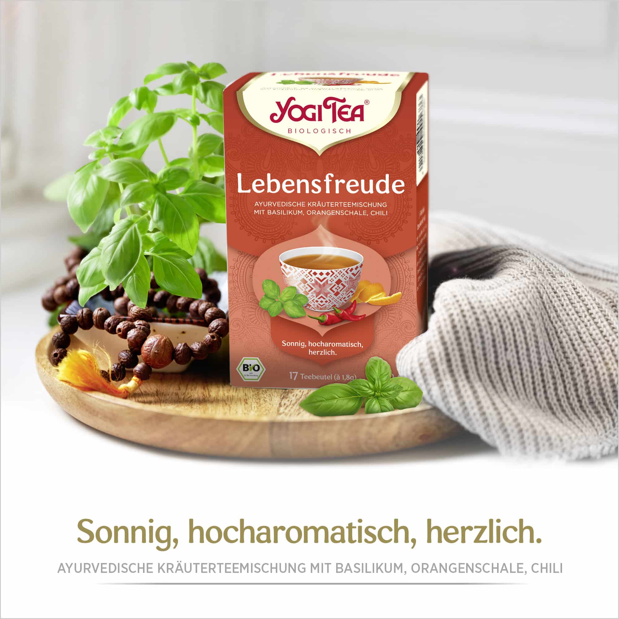 3 x BIO YOGI TEA Lebensfreude  | 3 x 30,6g 