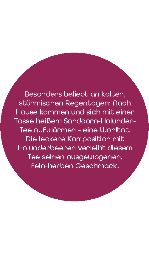 Früchtetee Sanddorn Holunder | 1kg