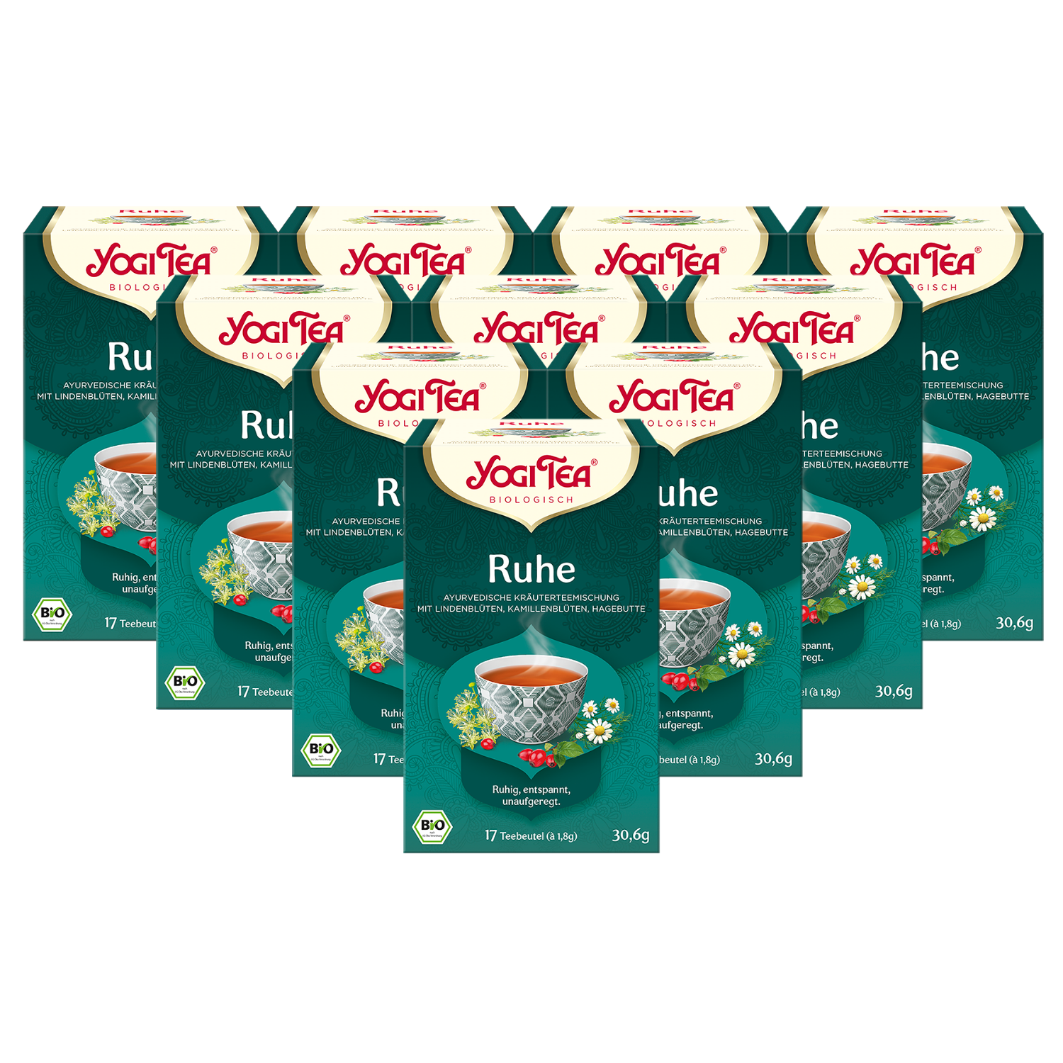 10 x BIO YOGI Relax (Ruhe) | 10 x 30,6g