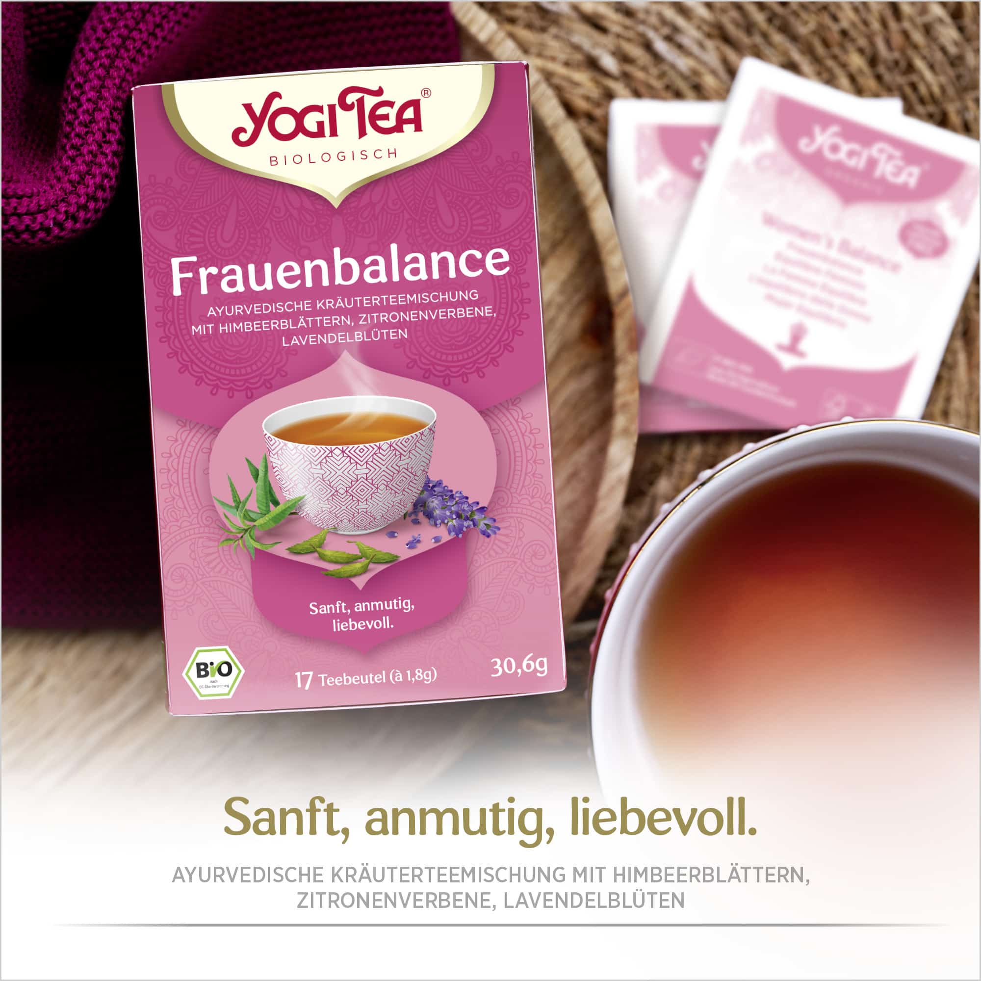 6 x BIO YOGI TEA Frauen Balance | 6 x 30,6g
