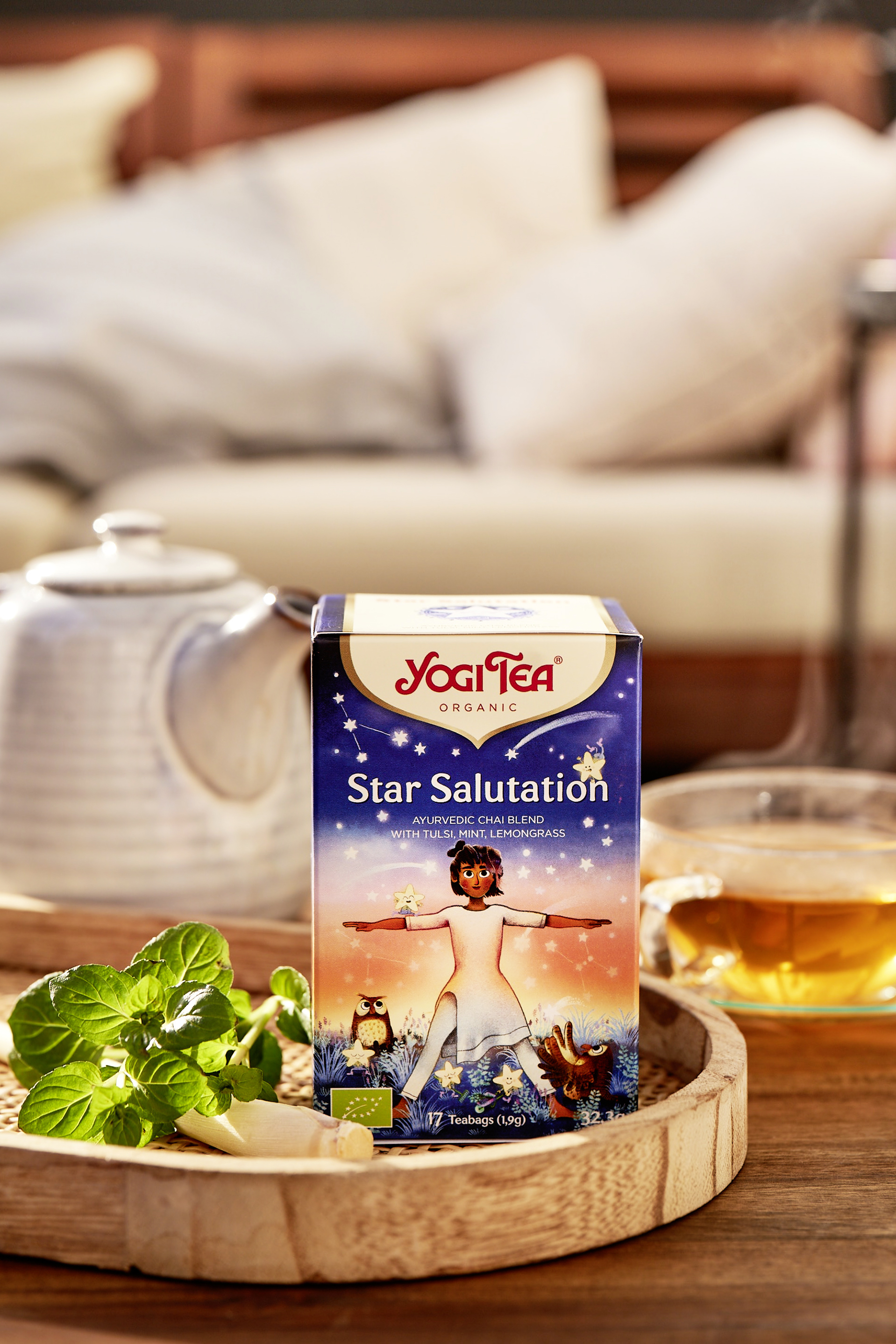 6 x YOGI TEA Star Salutation BIO | 6 x 32,3g