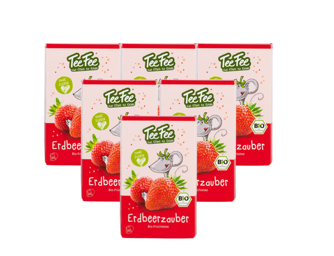 Bio Früchtetee Erdbeerzauber